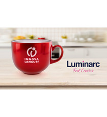 Mug bol personnalisé express Jumbo Luminarc® fabriqué en France