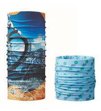 Tour de cou foulard multifonction personnalisé recyclé RPET