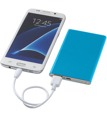 Batterie publicitaire de secours en aluminium de 4000 mAh Pep Express