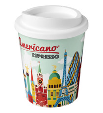 Gobelet publicitaire isolant à espresso Brite-Americano® 250 ml Made in Europe