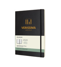 Agenda-carnet semainier 12 mois Moleskine® personnalisé XL