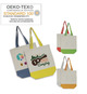 Sac shopping personnalisé express coton double coloris certifié OEKO-TEX®