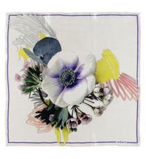 Foulard soie Madeleine publicitaire