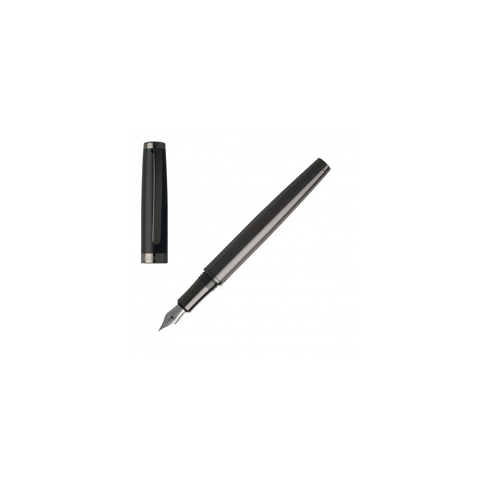 Stylo plume Hamilton Metal publicitaire Cerruti 1881