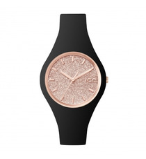 ICE glitter-Black Rose-Gold-Petite publicitaire Ice-Watch
