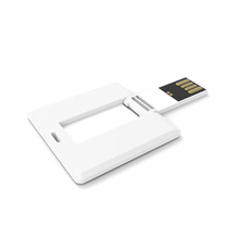 Clé USB publicitaire express SQUARE CARD