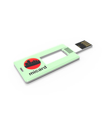 Clé USB publicitaire express MINI CARD