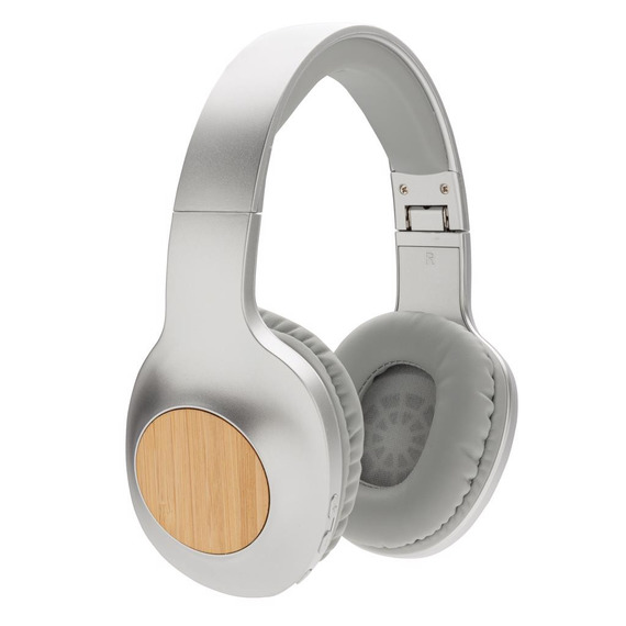 Casque audio en bambou Dakota publicitaire