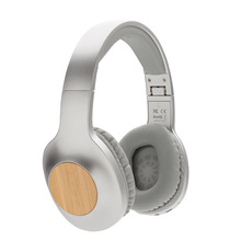 Casque audio en bambou Dakota publicitaire