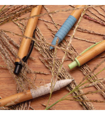 Stylo en bambou et fibre de paille publicitaire