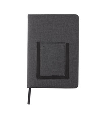 Carnet de notes A5 avec pochette téléphone publicitaire