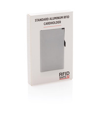 Porte cartes anti-RFID en aluminium publicitaire