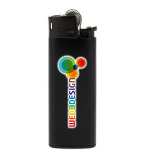 Briquet personnalisé BIC® J25 All Black britePix™