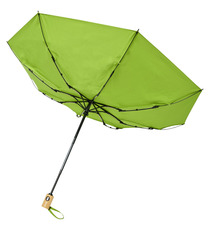 Parapluie en PET recyclé pliable 21" à ouverture/fermeture automatique Bo publicitaire