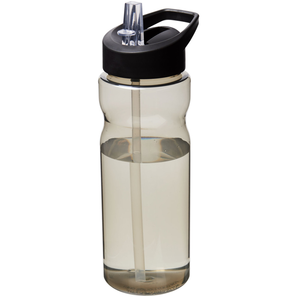 Bouteille de sport H2O Eco 650 ml avec couvercle à bec verseur publicitaire