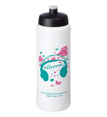 Bouteille de sport Baseline® Plus 750 ml avec couvercle sport et bandeau antidérapant publicitaire