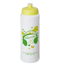 Bouteille de sport Baseline® Plus 750 ml avec couvercle sport et bandeau antidérapant publicitaire