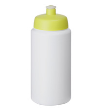 Bouteille de sport Baseline® Plus 500 ml avec couvercle sport et bandeau antidérapant publicitaire