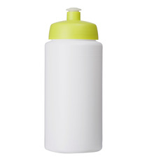 Bouteille de sport Baseline® Plus 500 ml avec couvercle sport et bandeau antidérapant publicitaire