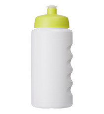 Bouteille de sport Baseline® Plus 500 ml avec couvercle sport et bandeau antidérapant publicitaire