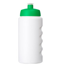 Bouteille de sport Baseline® Plus 500 ml avec couvercle sport et bandeau antidérapant publicitaire