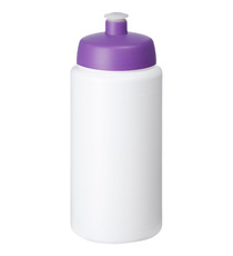 Bouteille de sport Baseline® Plus 500 ml avec couvercle sport et bandeau antidérapant publicitaire