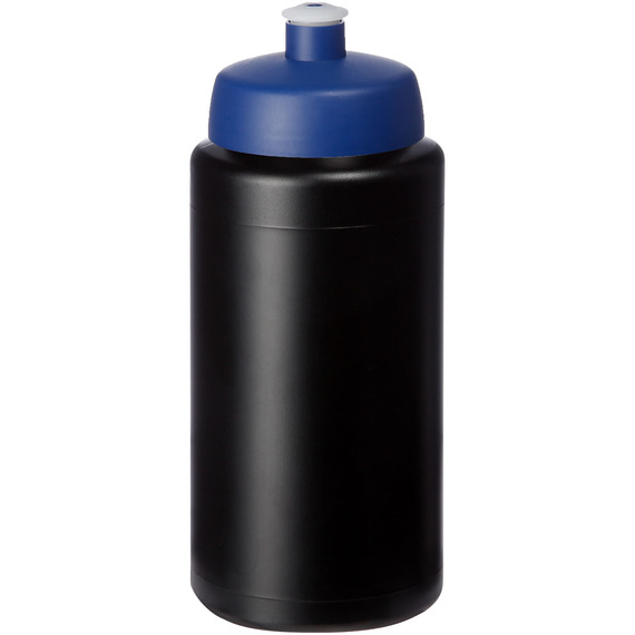 Bouteille de sport Baseline® Plus 500 ml avec couvercle sport et bandeau antidérapant publicitaire