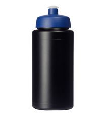 Bouteille de sport Baseline® Plus 500 ml avec couvercle sport et bandeau antidérapant publicitaire