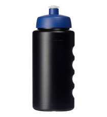 Bouteille de sport Baseline® Plus 500 ml avec couvercle sport et bandeau antidérapant publicitaire