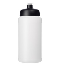 Bouteille de sport Baseline® Plus 500 ml avec couvercle sport et bandeau antidérapant publicitaire