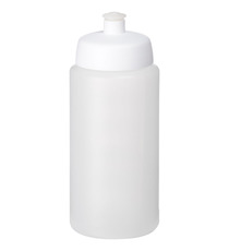 Bouteille de sport Baseline® Plus 500 ml avec couvercle sport et bandeau antidérapant publicitaire