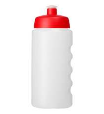 Bouteille de sport Baseline® Plus 500 ml avec couvercle sport et bandeau antidérapant publicitaire