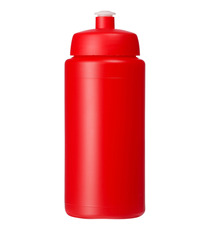 Bouteille de sport Baseline® Plus 500 ml avec couvercle sport et bandeau antidérapant publicitaire