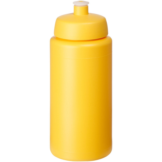 Bouteille de sport Baseline® Plus 500 ml avec couvercle sport et bandeau antidérapant publicitaire