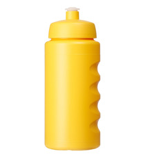 Bouteille de sport Baseline® Plus 500 ml avec couvercle sport et bandeau antidérapant publicitaire