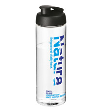 Bouteille de sport H2O Vibe 850 ml avec couvercle à bascule publicitaire