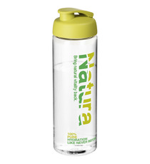 Bouteille de sport H2O Vibe 850 ml avec couvercle à bascule publicitaire