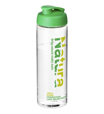 Bouteille de sport H2O Vibe 850 ml avec couvercle à bascule publicitaire