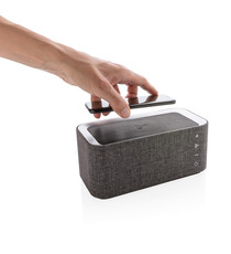 Enceinte avec chargeur à induction Vogue publicitaire