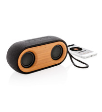 Double enceinte Bamboo X publicitaire