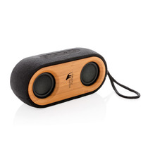 Double enceinte Bamboo X publicitaire