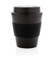 Mug en PP recyclable avec couvercle à vis 350ml publicitaire
