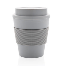 Mug en PP recyclable avec couvercle à vis 350ml publicitaire