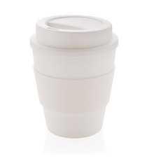 Mug en PP recyclable avec couvercle à vis 350ml publicitaire