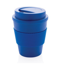 Mug en PP recyclable avec couvercle à vis 350ml publicitaire