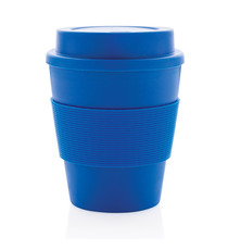 Mug en PP recyclable avec couvercle à vis 350ml publicitaire