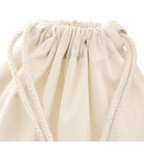 Sac à linge publicitaire en coton personnalisable Premium Cotton