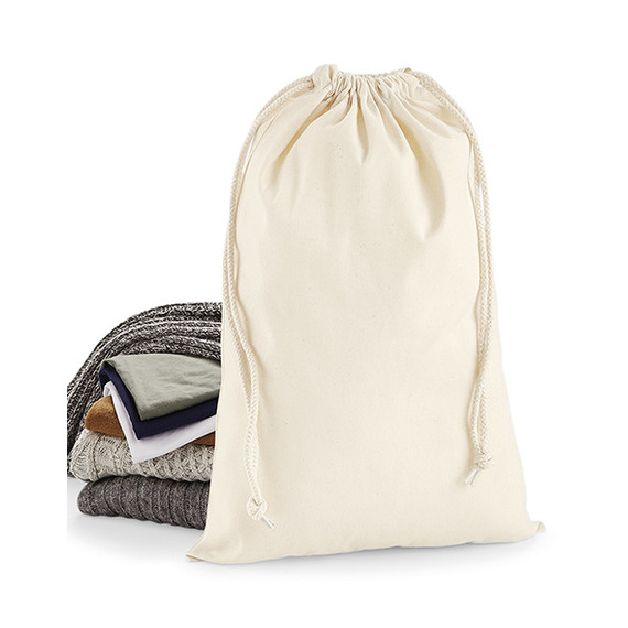 Sac à linge publicitaire en coton personnalisable Premium Cotton