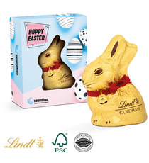 Lapin Lindt de Pâques personnalisé 50 g