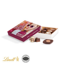 Coffret cadeau chocolats Lindt personnalisé Mini Pralinés